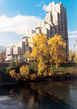 Lamela, the tallest building in Zenica