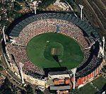 The Melbourne Cricket Ground during the 1992 Cricket World Cup.