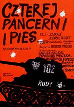 Polish Czterej pancerni i pies movie poster (1966)