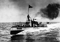 The Turbinia - the first steam turbine-powered ship