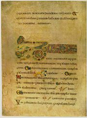 Folio 19 contains the beginning of the Breves causae of Luke.