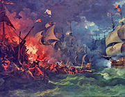 Victory over the Spanish Armada.