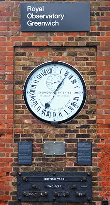 Clock at the Royal Observatory, Greenwich