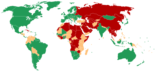 Image:Freedom House world map 2007.png