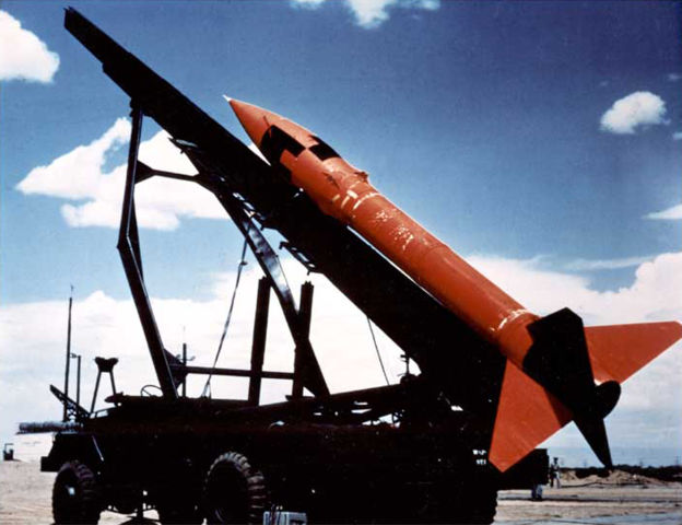 Image:MGR-1 Honest John rocket.jpg