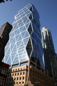 The Hearst Tower in New York City.