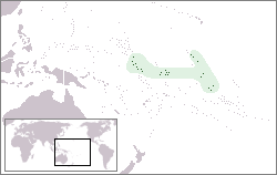 Location of Kiribatis
