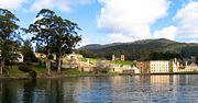 Port Arthur, Tasmania was Australia's largest gaol for transported convicts.