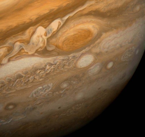 Image:Great Red Spot From Voyager 1.jpg