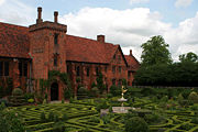 The remaining wing of the Old Palace, Hatfield House. It was here that Elizabeth was told of her sister's death in November 1558.