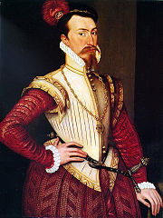 Robert Dudley, Earl of Leicester, attributed to Steven van der Meulen, 1560s. Elizabeth's friendship with Dudley, her foremost favourite, lasted for over thirty years.