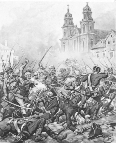 Image:Warsaw insurrection 1794 by Juliusz Kossak.PNG