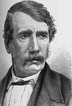 David Livingstone, early explorer of the interior of Africa.