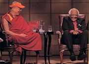 The Dalai Lama & Bishop Desmond Tutu, 2004. Photo by Carey Linde.