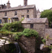 Stone houses in Hawes, a typical example of Dales architecture