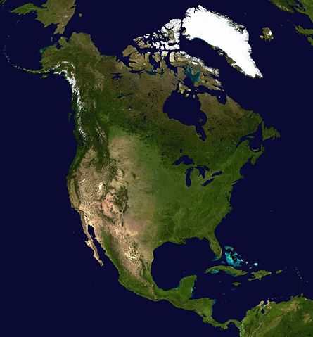 Image:North America satellite orthographic.jpg