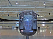 Tail-end Charlie's FN20 turret on a Canadian Lancaster