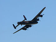 Battle of Britain Memorial Flight Lancaster at RIAT 2005
