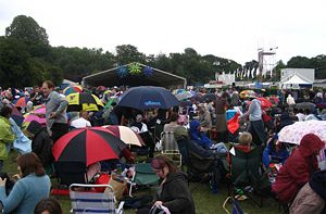 Stage 1 during the 2005 Cambridge Folk Festival