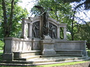 The memorial to the Titanic's engineers in Southampton