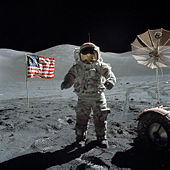 The last exploration of the Moon — Apollo 17 (1972).