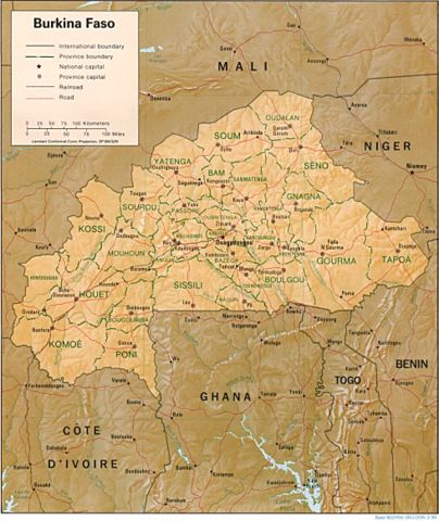 Image:Burkina Faso Map.jpg
