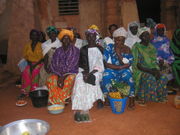 Vendors in Burkina Faso.