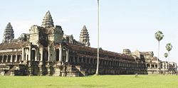 The Temple viewed from the northwest