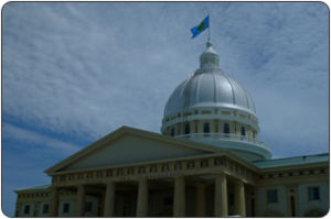 The New Capitol building in Palau