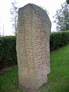 The 9th century Kälvesten stone is the oldest runestone that talks of expeditions in the East.