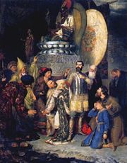 Prince Michael of Chernigov was ordered to worship fire at the camp of Batu Khan. Mongols stabbed him to death for his refusal to renounce Christianity and take part in the pagan ritual.
