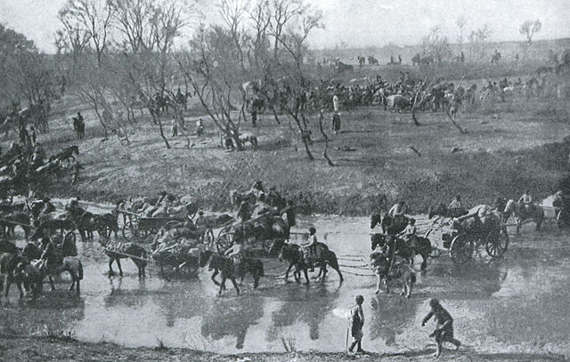 Image:Retreat of the Russian Army after the Battle of Mukden.jpg