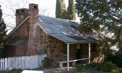 Blundells' Cottage, built around 1860, is one of the few remaining buildings built by the first European settlers of Canberra