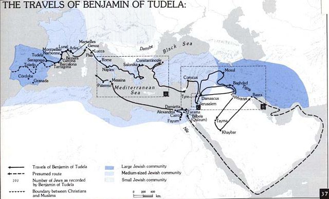 Image:Benjamin of Tudela route.jpg