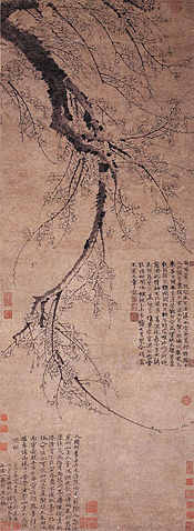 Image:Wang Mian, Blossoming Plum.jpg