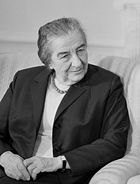 Prime Minister Golda Meir, who resigned following the Yom Kippur War