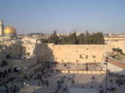 The Western Wall and the Dome of the Rock, Jerusalem