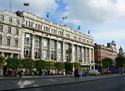 Clery's department store on O'Connell Street.