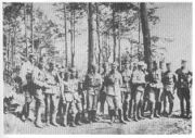 Piłsudski and his officers, 1915