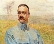 Piłsudski. Painting by Jacek Malczewski, 1916