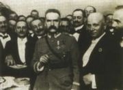 At Warsaw's Hotel Bristol, July 3, 1923, Piłsudski announced his retirement from active politics.