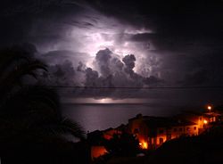 Thunderstorm, Garajau, Madeira