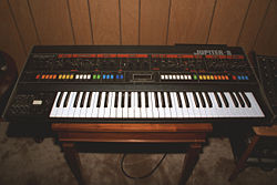 Both the Roland Jupiter-4 and Jupiter-8 synthesizers were used by New Wave band Duran Duran during the early 1980s.