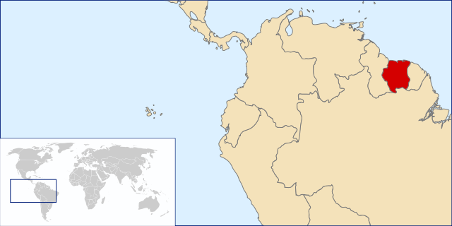 Image:LocationSuriname.svg