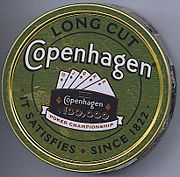 Copenhagen snuff tin