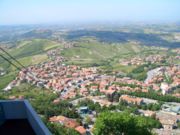 Much of the Republic can be seen from the top of Mount Titano