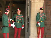 Three members of the Guard of the Rock