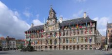 Antwerp City Hall at the Grote Markt (Main Square).