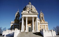 The Basilica di Superga near Turin.