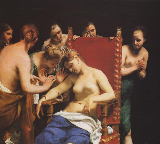 Image:Guido Cagnacci Death of Cleopatra.jpg